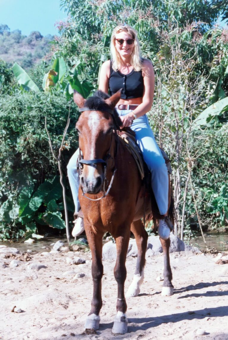Cassandra Rox Horseback Riding Caribbean